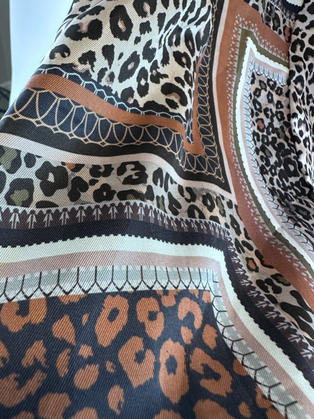 Boohoo Leopard Print Midi Slip Dress Size 12 Spaghetti Strap - Picture 6 of 9